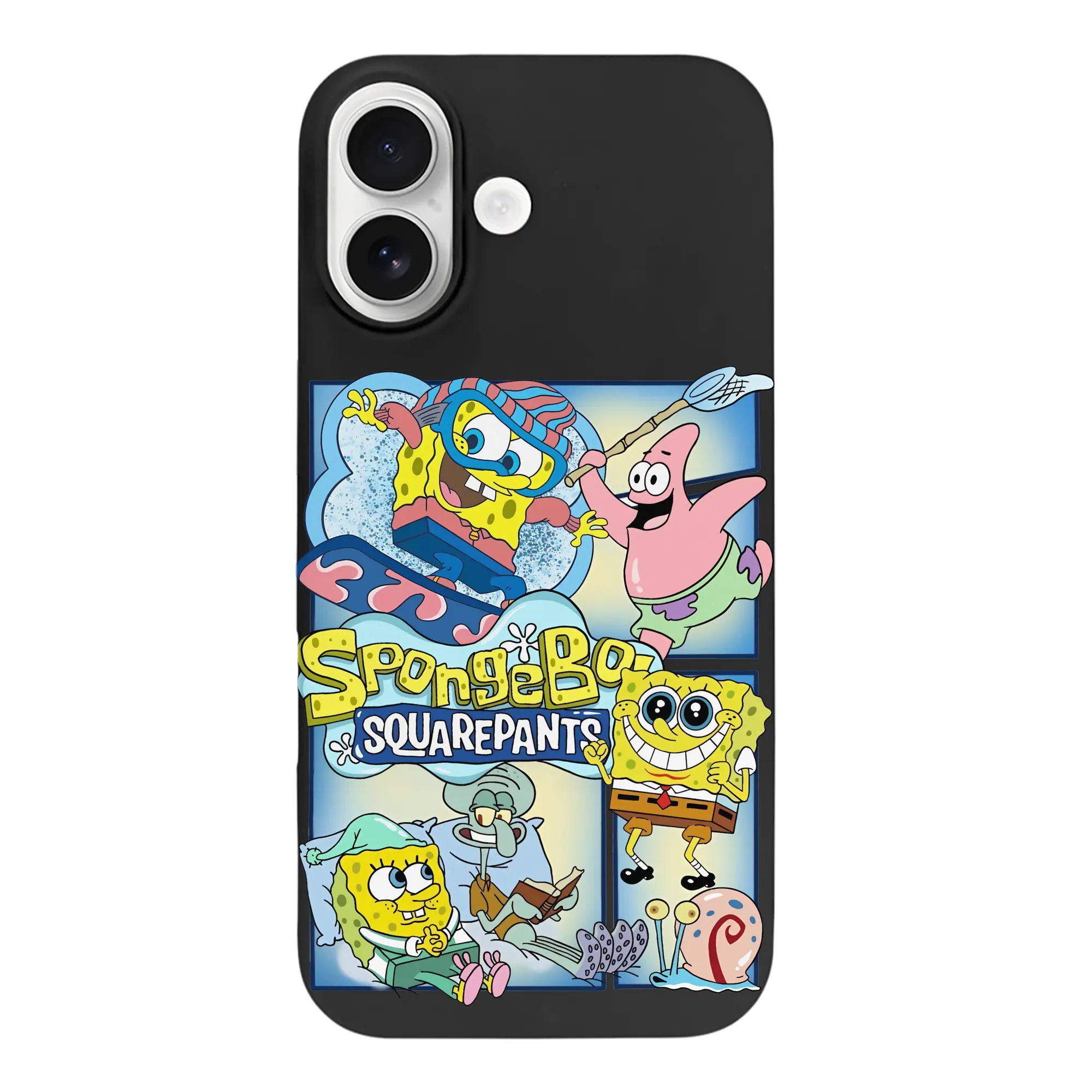 スポンジボブ グッズ スポンジボブ - iPhone 17 シリーズ シリコンケース 薄型 耐衝撃 指紋防止 ソフトタッチカバー 精密フィット 傷防止 保護ケース iPhone 17/17 Air/17 Pro/17 Pro Max 対応